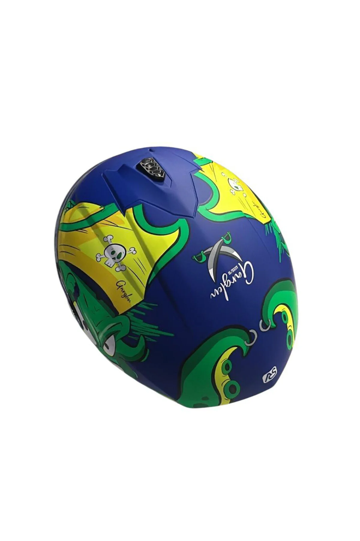 کلاه کاسکت موتورسیکلت سبز Draken S Gralglen H6 Matt Fluor شفاف ایمنی موتور سیکلت صورت کامل ایکسیس Axxis