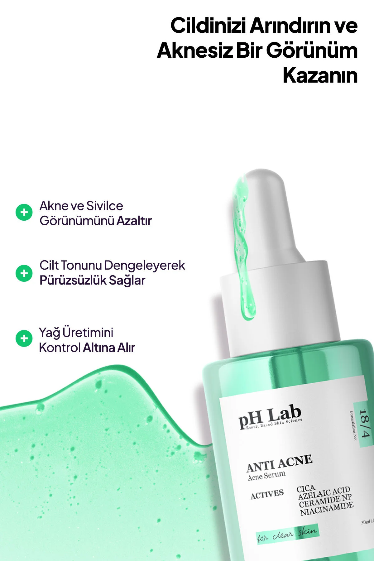 سرم پوست ضد آکنه PHLAB آکن Ph Lab