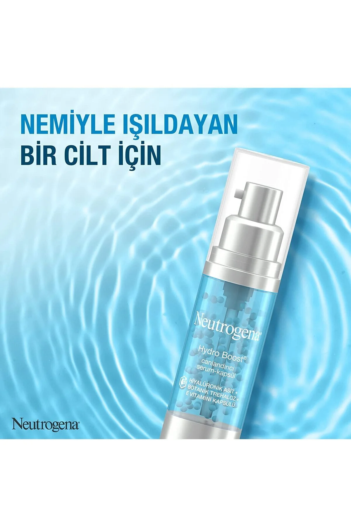 سرم پوست مرطوب کننده شدید هیدرو برای خسته کپسول 30 میل CYT9794 ....... Neutrogena