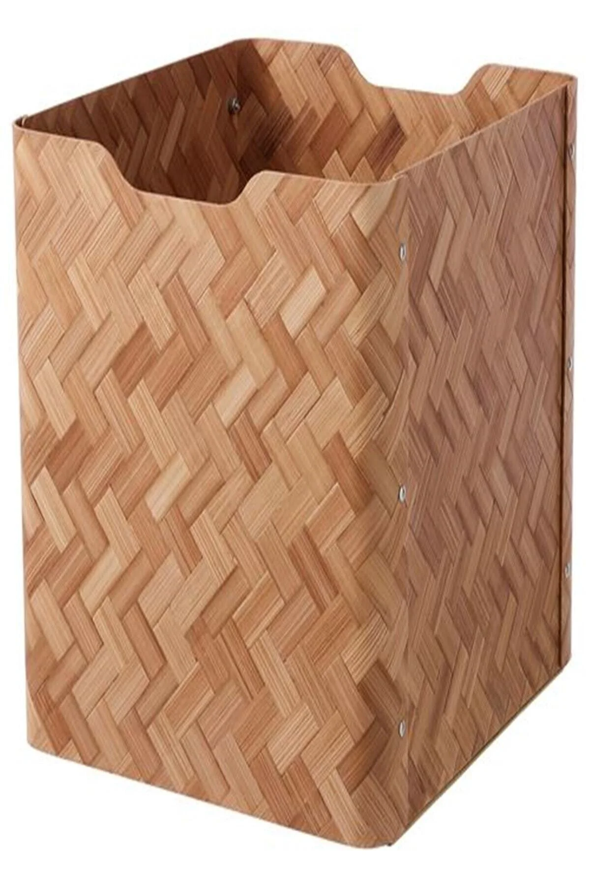 سبد چند رنگ سازمان دهنده Bamboo Box Meridyendukkan 32X35X33 Cm IKEA