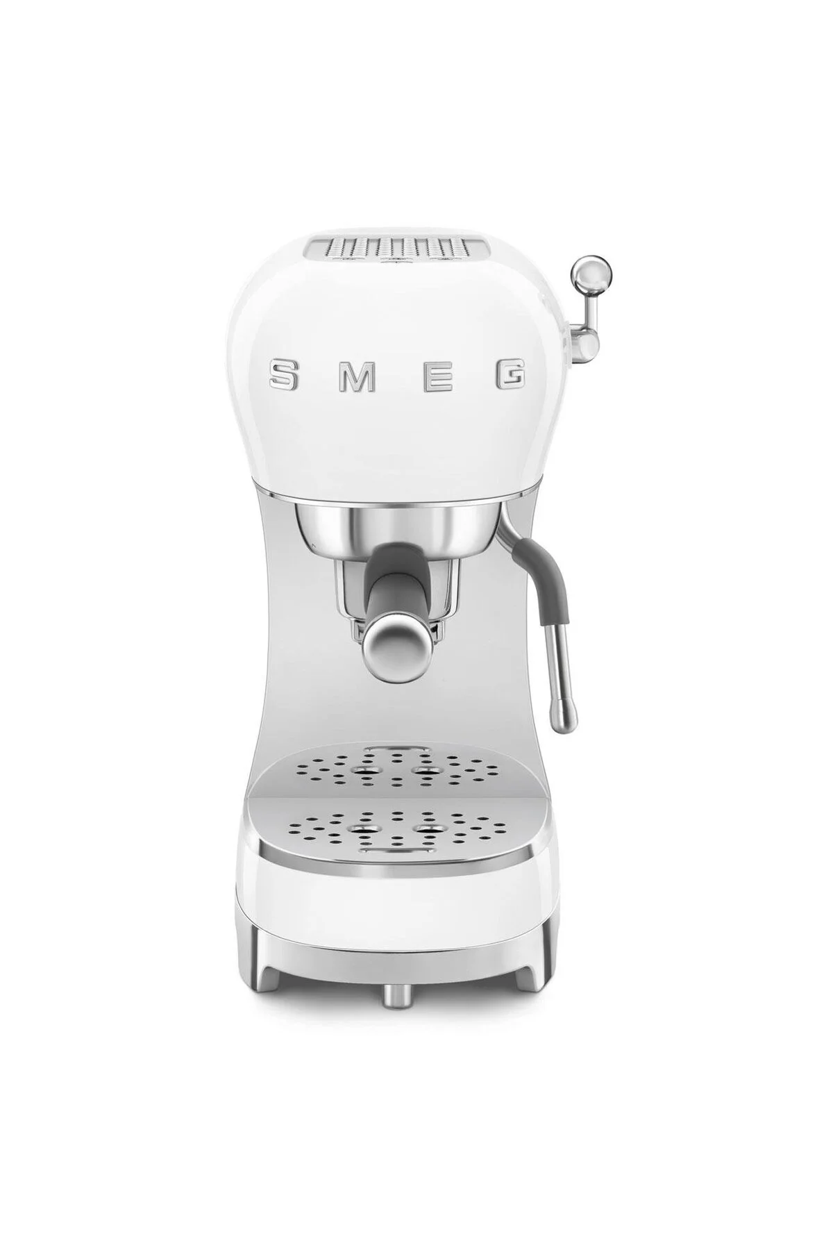 دستگاه اسپرسو و کاپوچینو قهوه سفید به سبک دهه 50 اورجینال Smeg