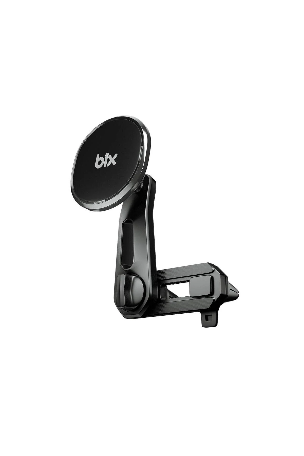 پایه نگهدارنده تلفن در خودرو کلیپ تهویه دوتایی و آستین پشتیبانی 360 درجه قابل تنظیم Bix