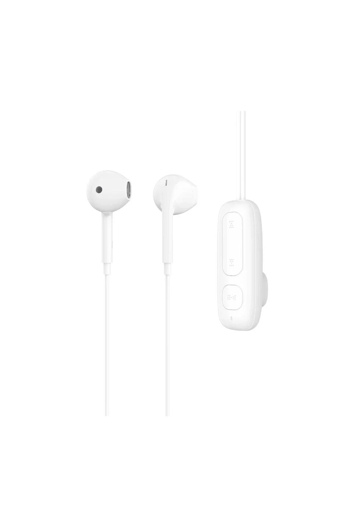 هدفون بلوتوث TWS داخل گوش با کلیپ 5.3 MICROPHONE EAR YAKA هدست سفید Bix