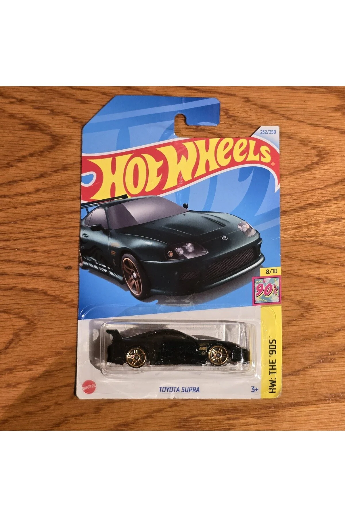 ماشین اسباب بازی تویوتا سوپرا HTB09 LONGKART سبز از ترکیه HOT WHEELS