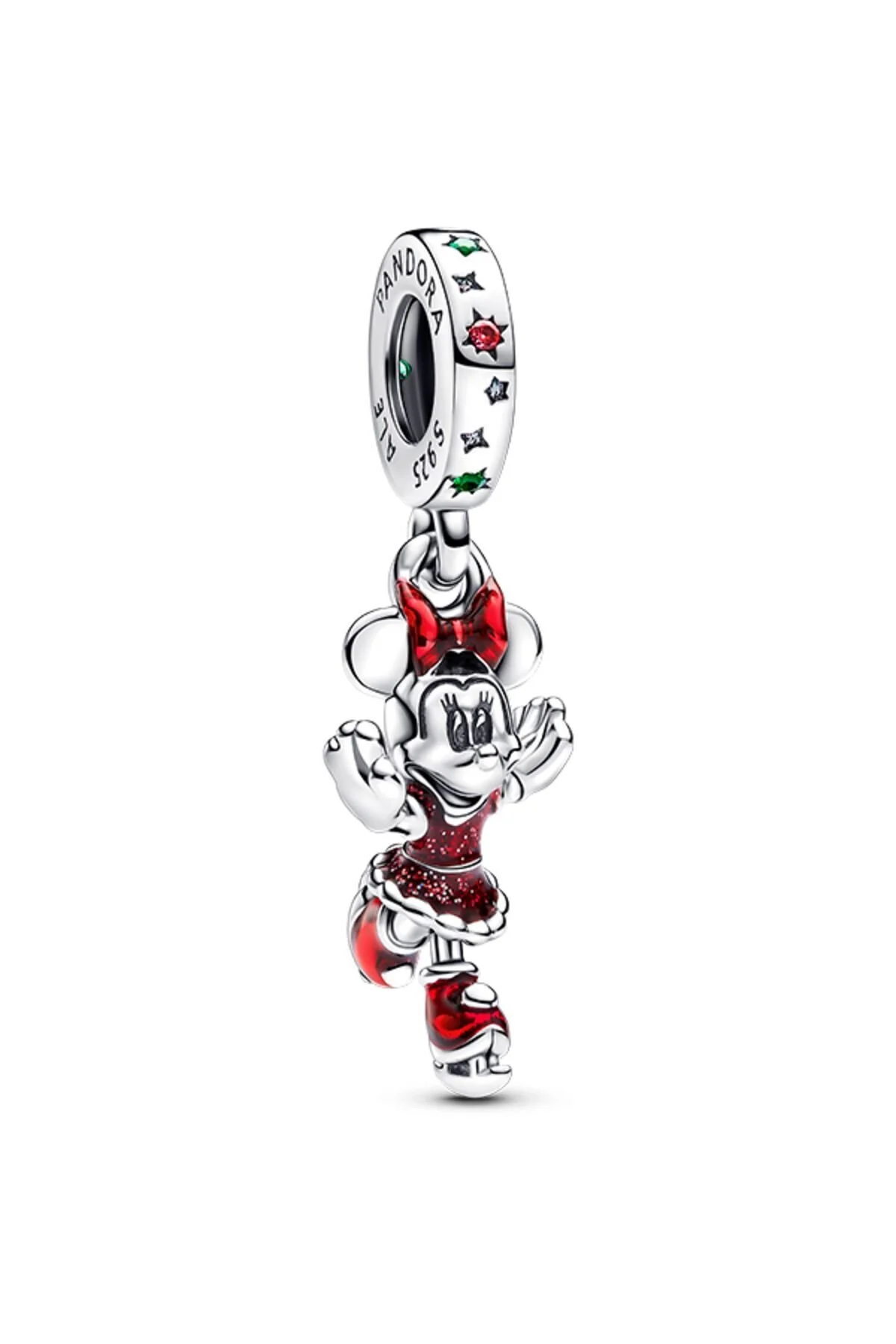 چارم جذابیت آویزان اسکیت روی یخ مینی موس Pandora