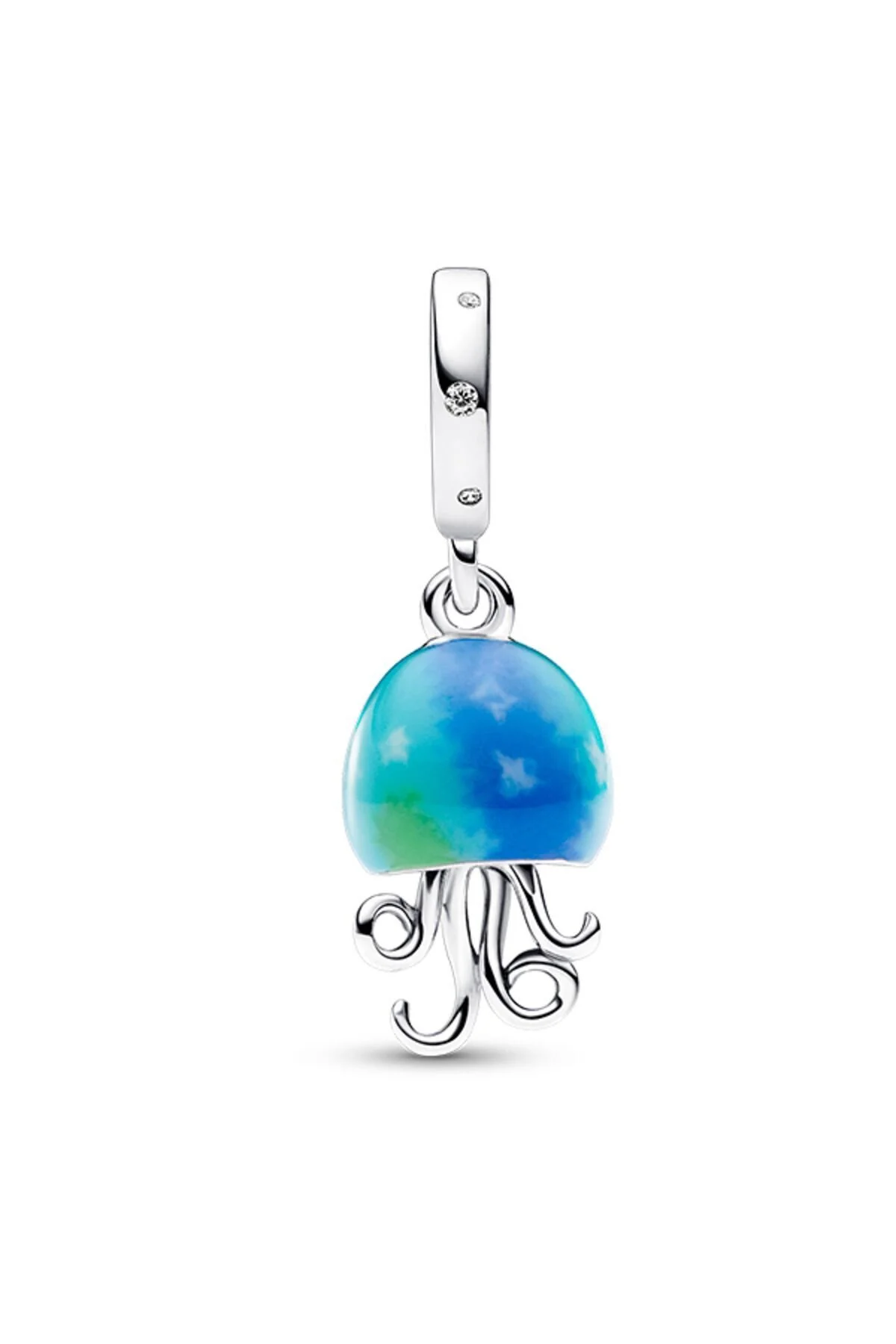 چارم طلسم آویز چتر دریایی تغییر رنگ Pandora