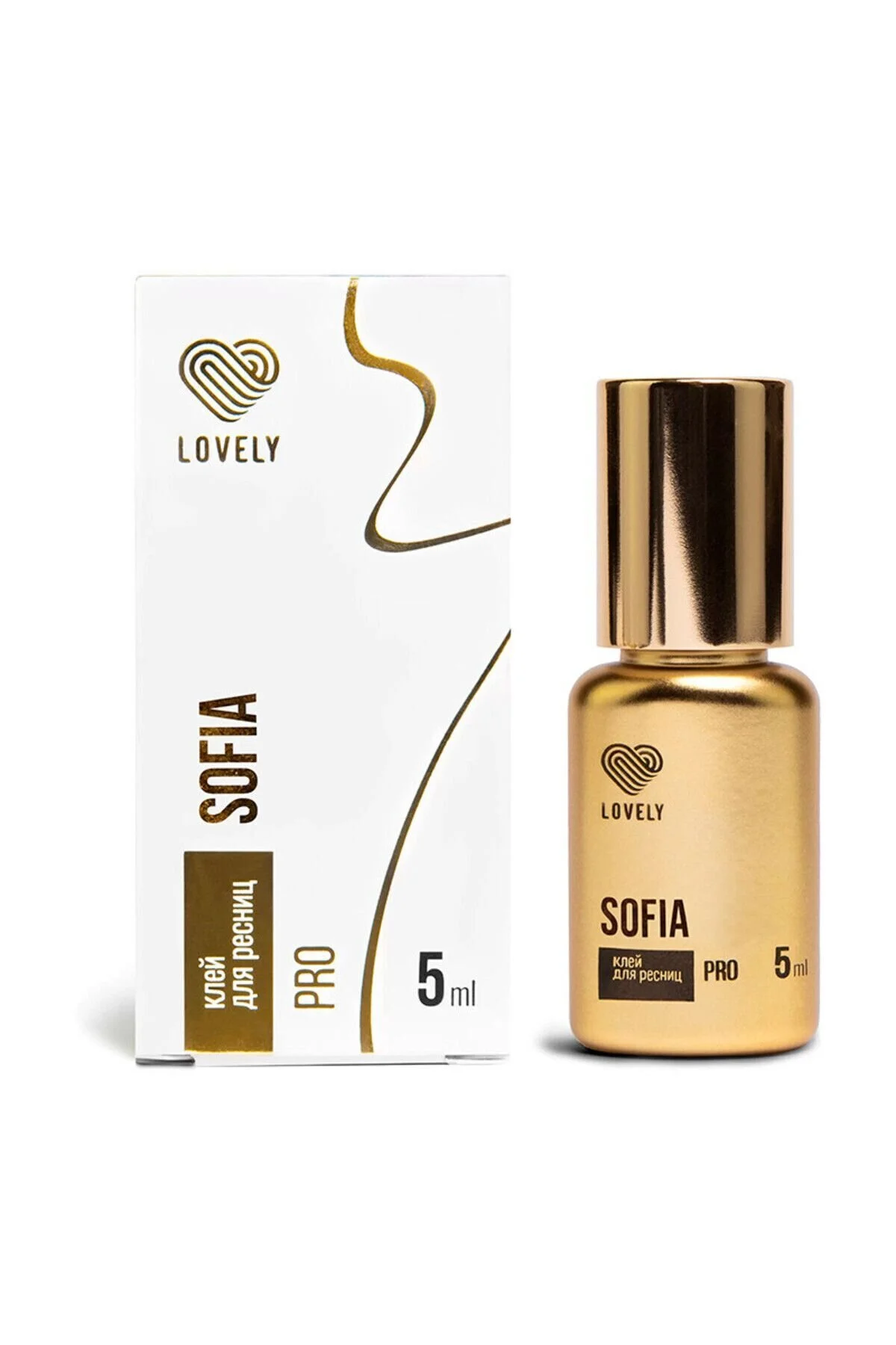 مژه مصنوعی چسب ابریشم حرفه ای سوفیا دوست داشتنی 5ML Fontenay