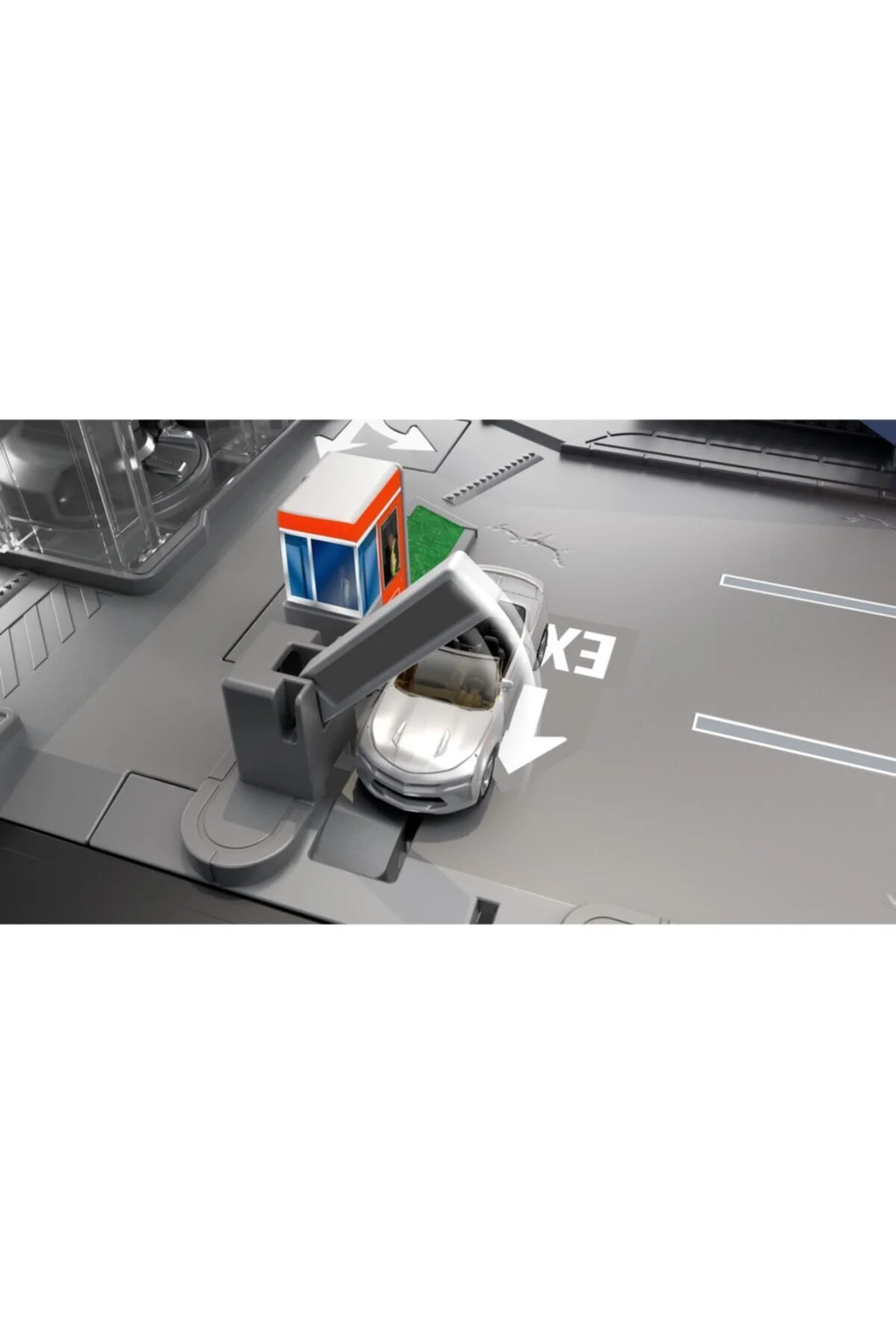 ماشین اسباب بازی OMX ACTION DRIVERS AIRPORT ADVENTURE PLAYSET GEXTRX 976748 Matchbox