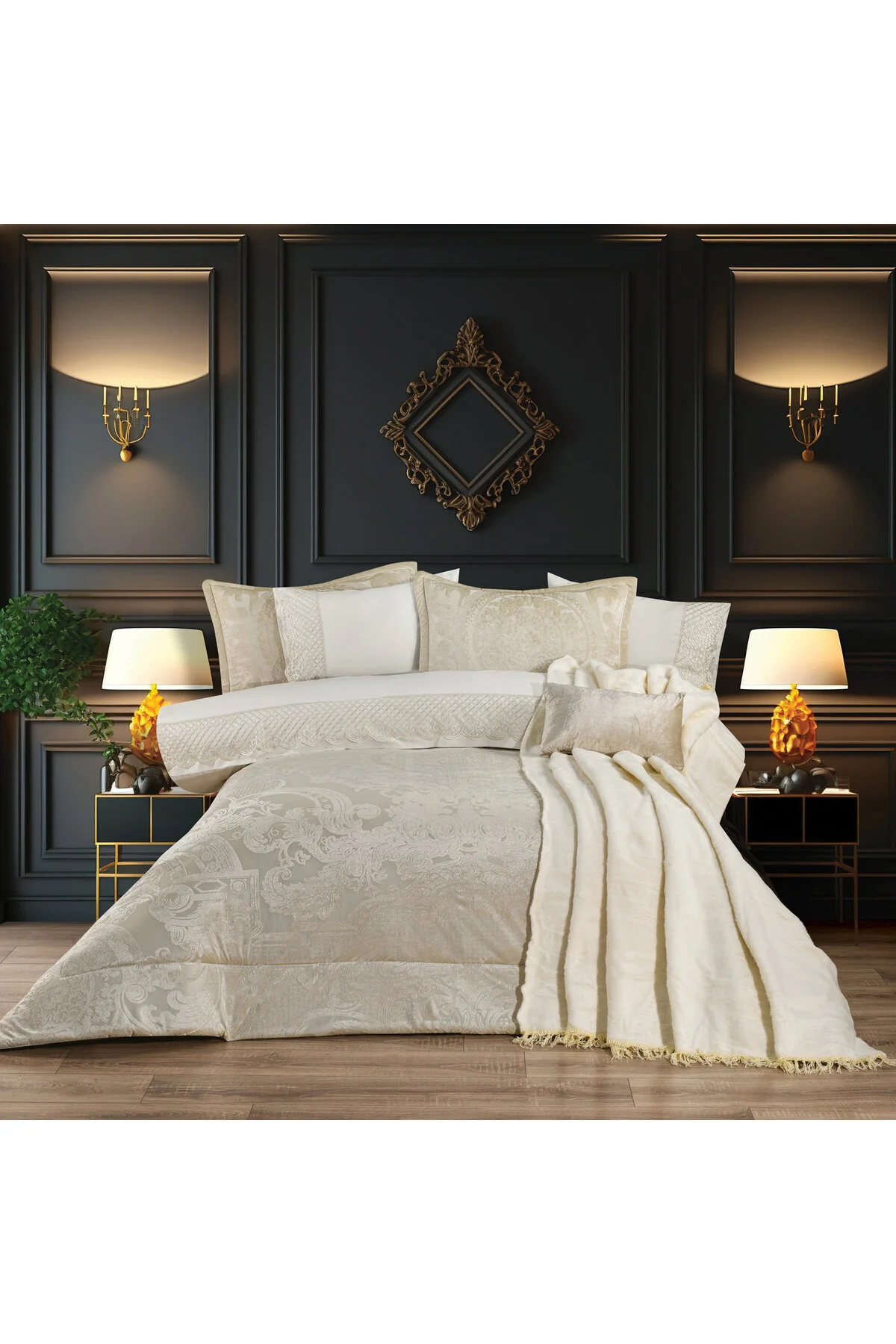 روتختی دو نفره DOWRY BOUTIQUE 11 قطعه اقتصاد Schafer