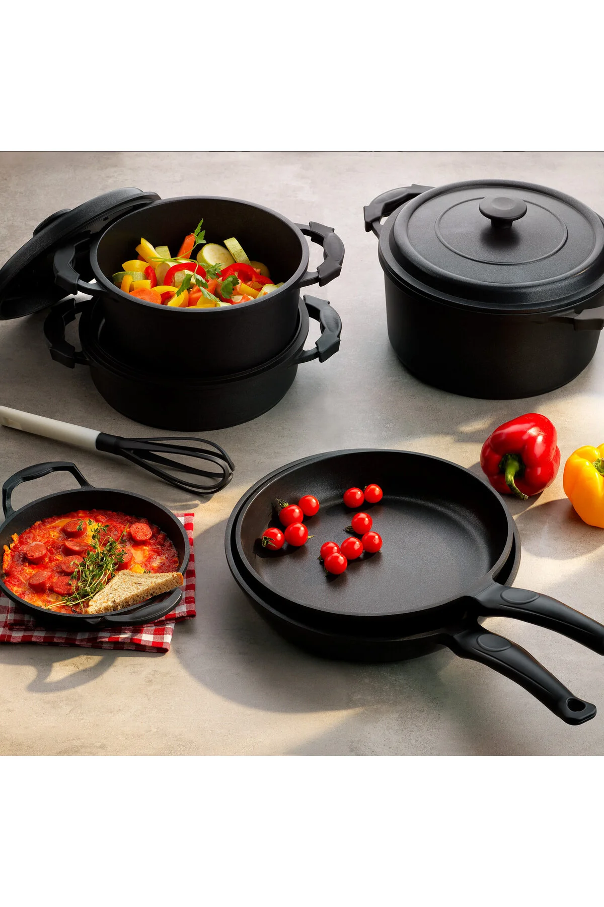قابلمه MASTER COOKWARE DEEP 4 سانتی متر Schafer