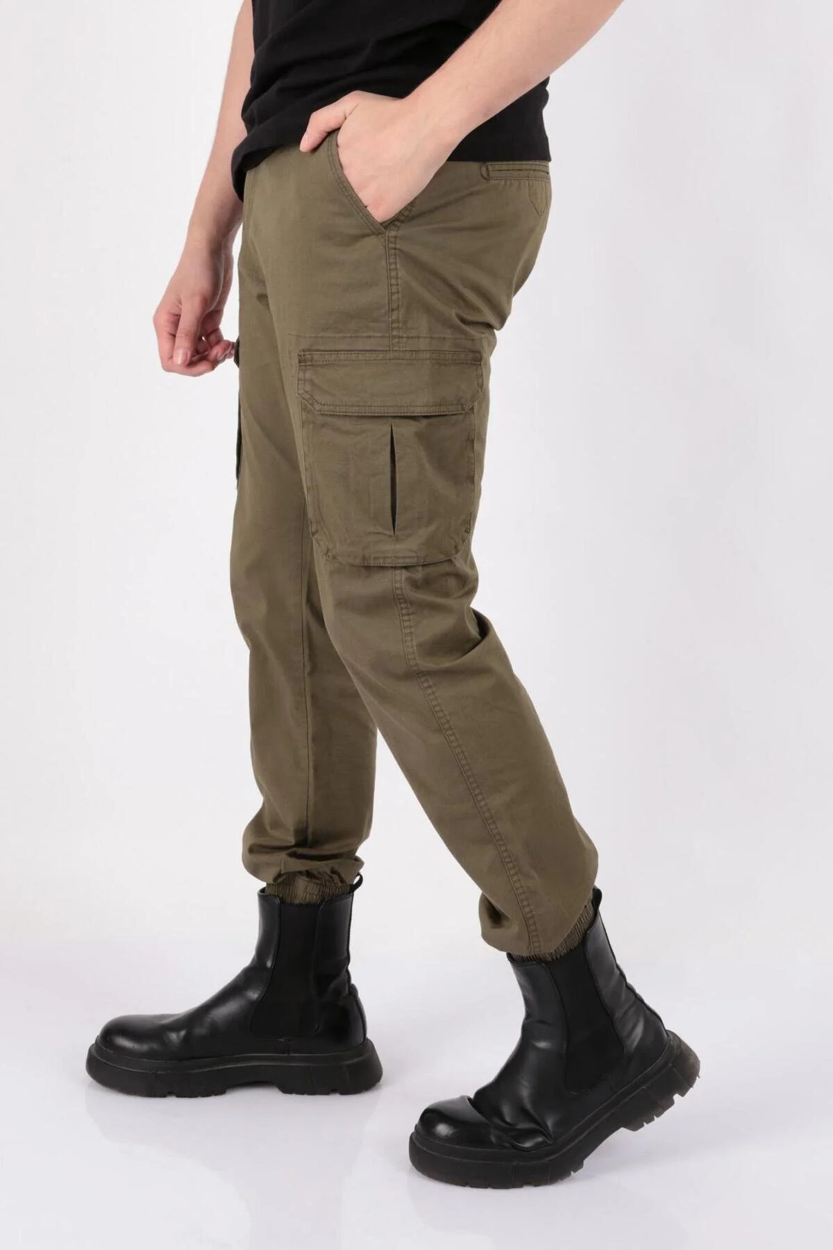 شلوار سبز مردانه باری 0015 FW Cazador