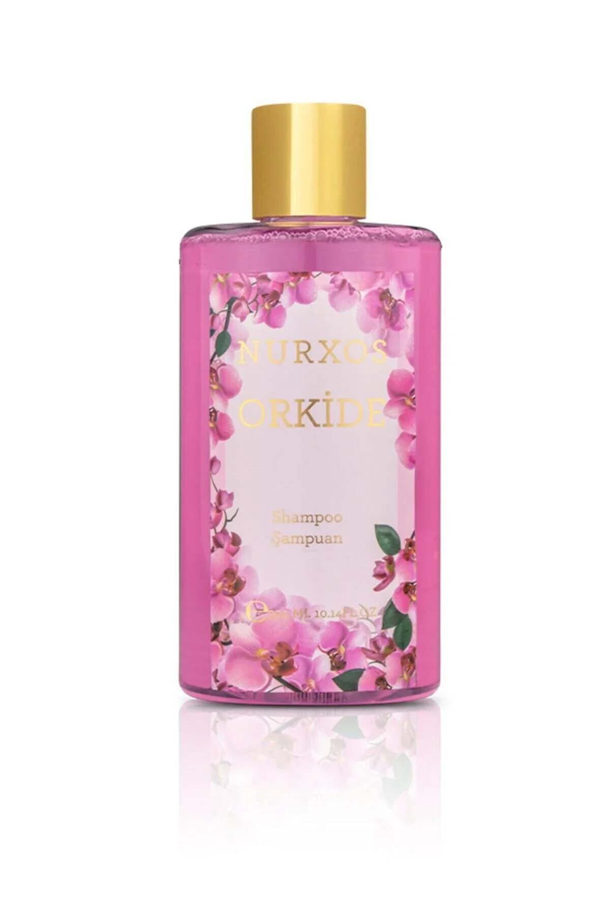 شامپو زنانه 9306 زنان ارکیده 300 میلی لیتر گل معطر نورکسوس nurxos