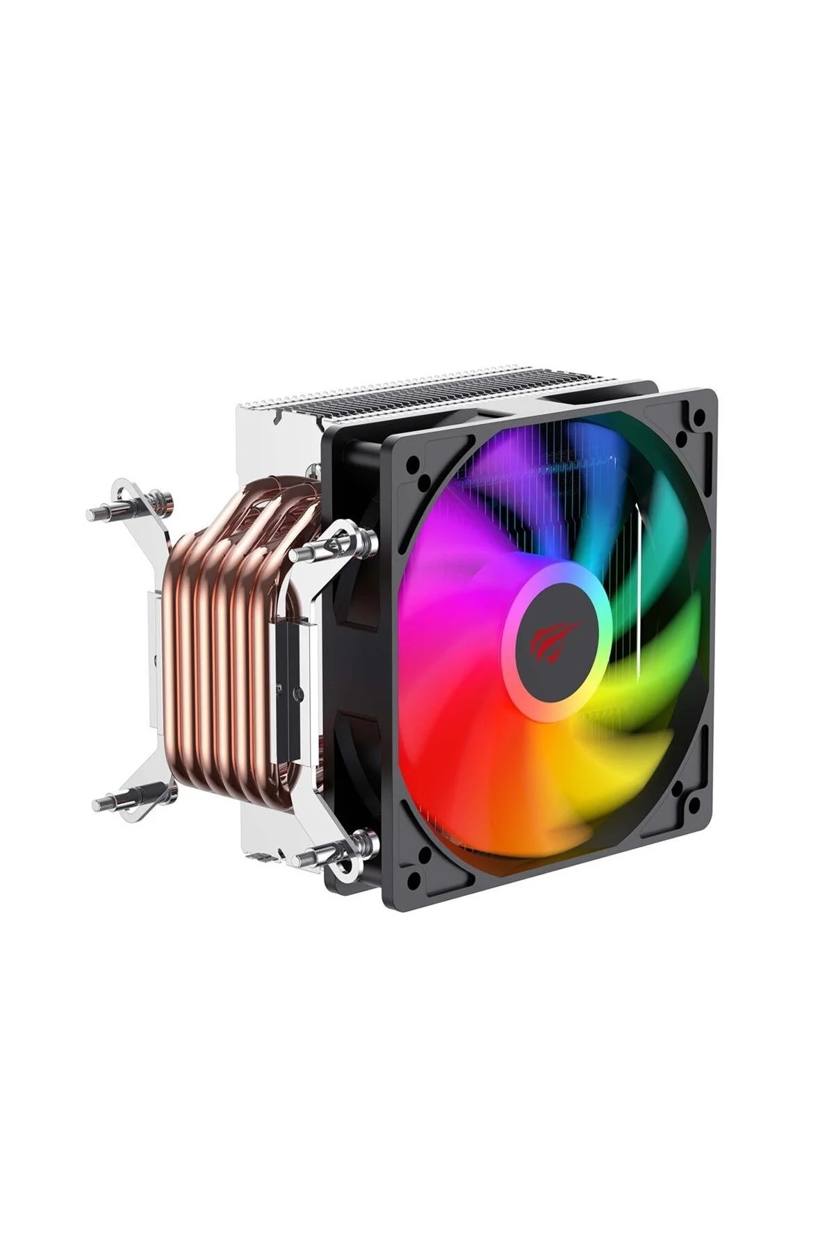 خنک کننده و اورکلاک GAMENOTE F2005 120MM RGB TOWER TYPE FANTA PIPPER PIPE INTEL LGA1700 Havit