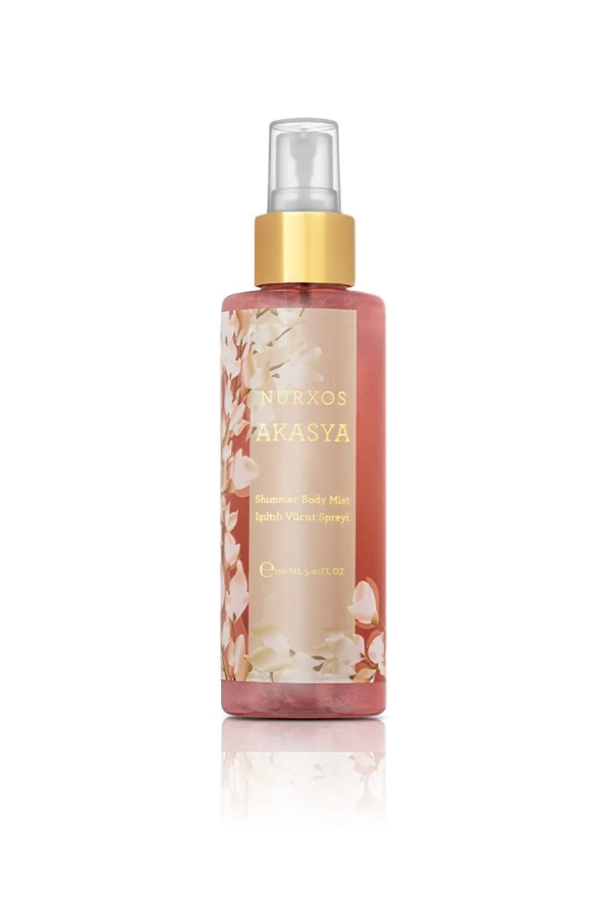 اسپری بدن زنانه 9107 ACACIA SPRAY BODY 150 ML FLORALI نورکسوس nurxos