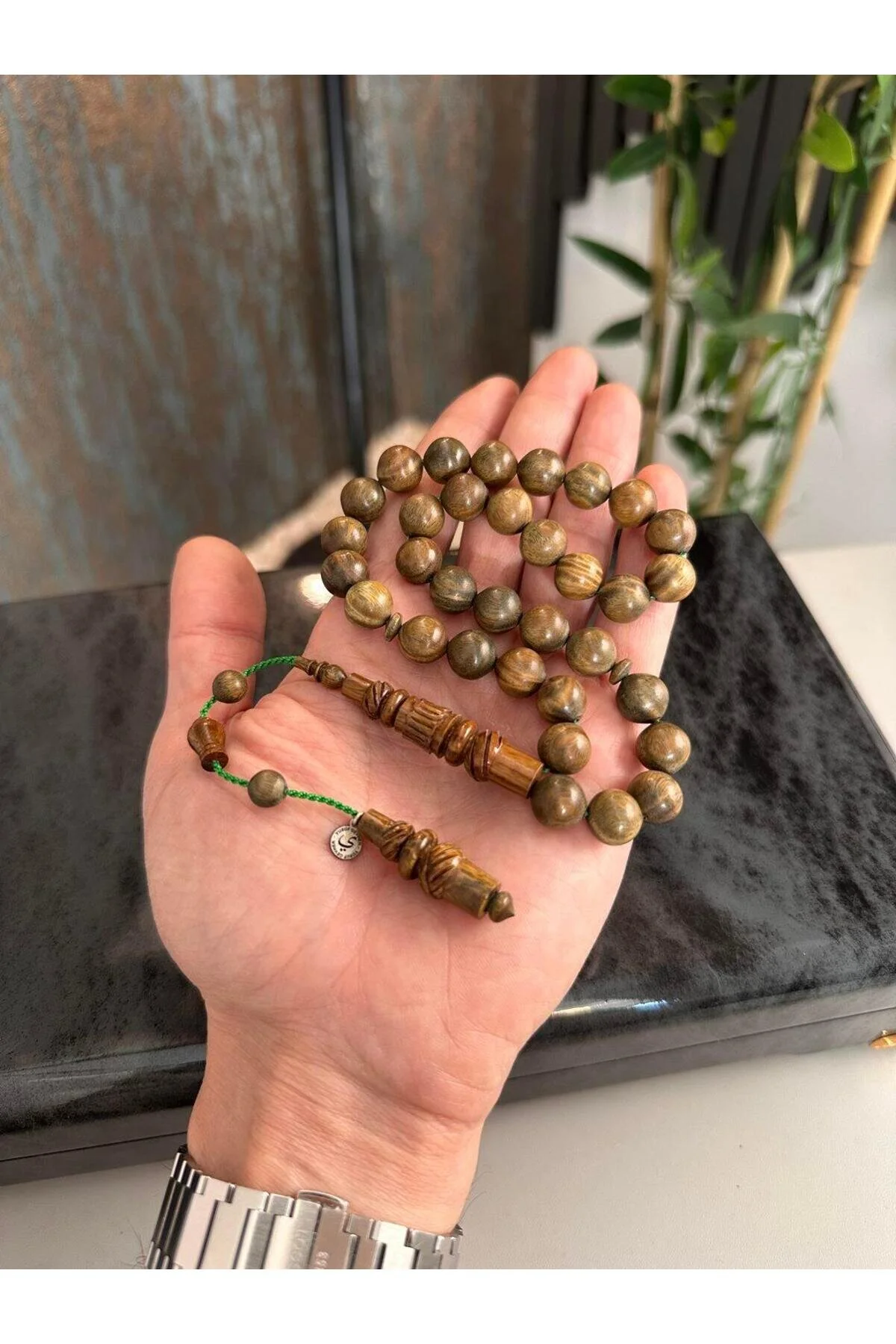 تسبیح استاد یوسف CEVHER PRIVATE MEVLEVI IMAM معطر PELLESENK TREE TESBIH dergah tesbih