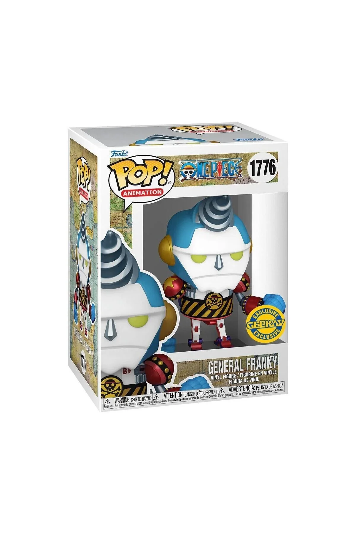 فیگور پویانمایی پاپ: ONE PIECE GENERAL FRANKY GEEKAY SPECIAL Funko