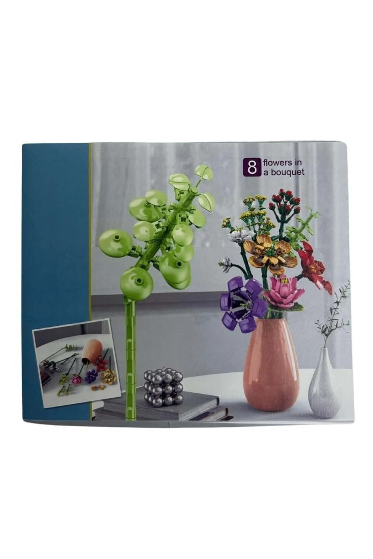 لگو و اسباب بازی های ساخت محور CTOY MINI BLOCK FLOWERS 76018 EUCALYPTUS از ترکیه Ceren