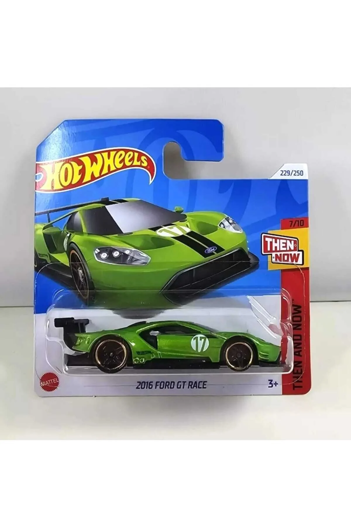 ماشین اسباب بازی 2016 FORD GT HTC71 هات ویلز اورجینال HOT WHEELS