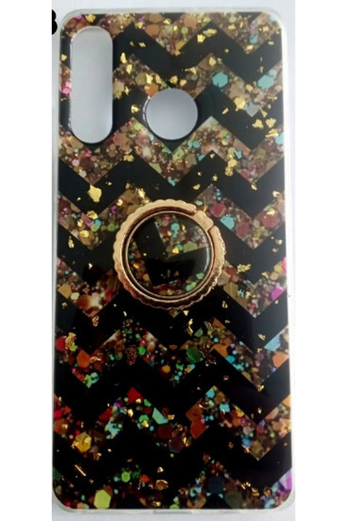 کاور و قاب لوکس نقره ای هوآوی P30 LITE با حلقه ERKAN