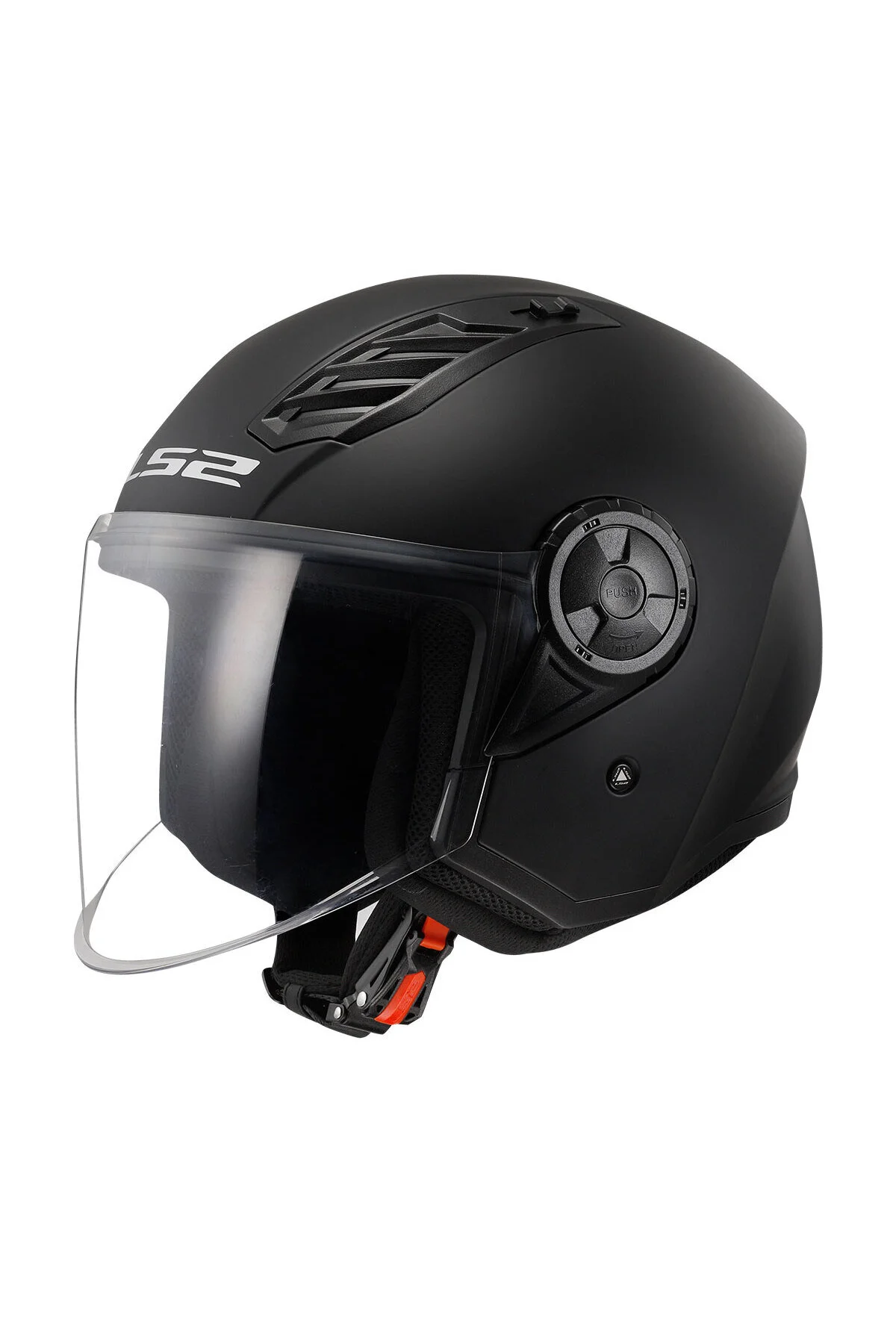 کلاه کاسکت موتورسیکلت مشکی دامنه سیاه Airflow 2 ال اس تو LS2