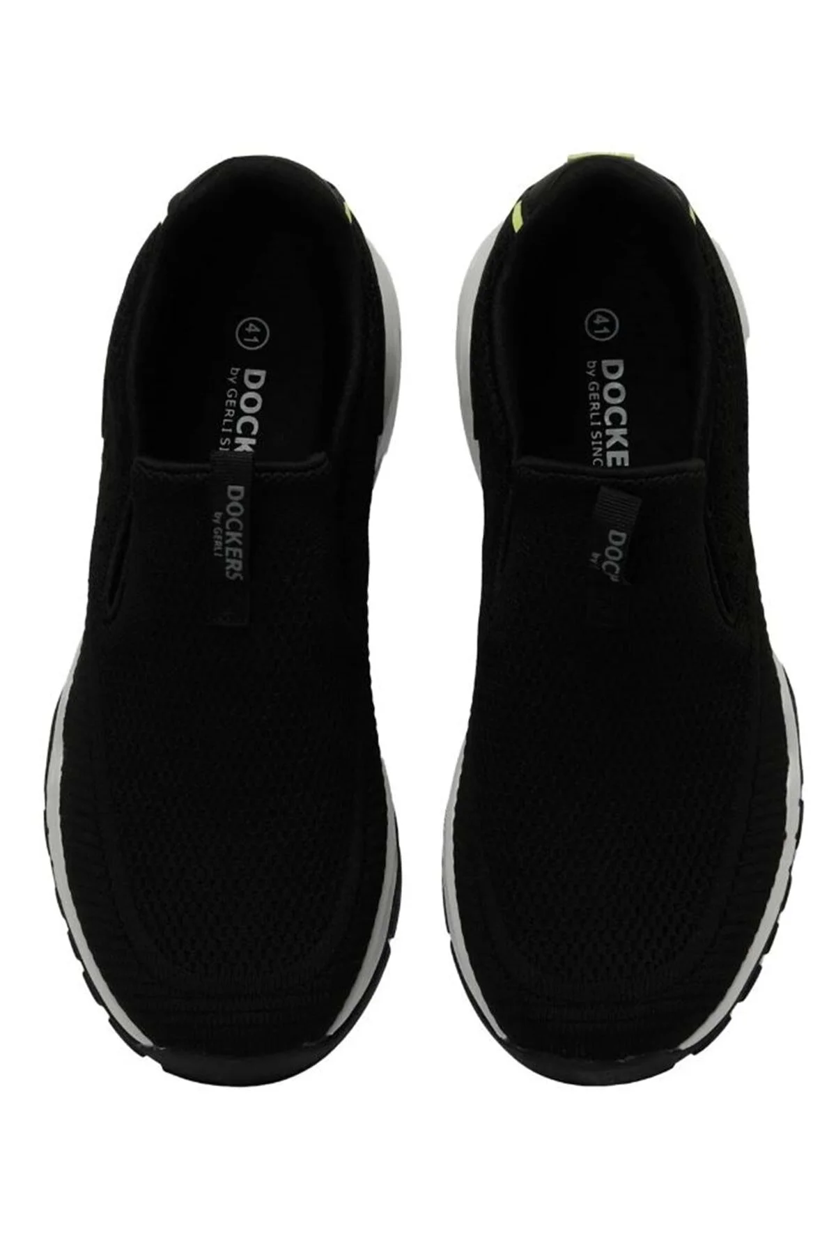 کفش پیاده روی مردانه ورزشی بافتنی سیاه اورجینال Dockers