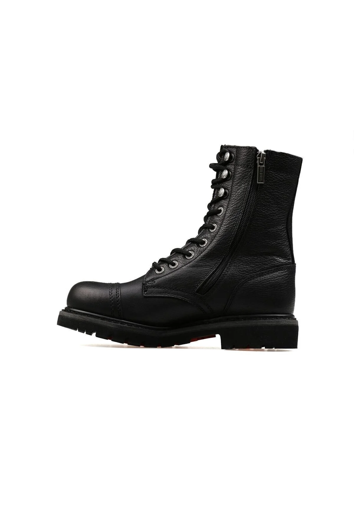 بوت پوتین مردانه Harley Davidson Colmar چرم چاپی سیاه هارلی دیویدسون Harley Davidson