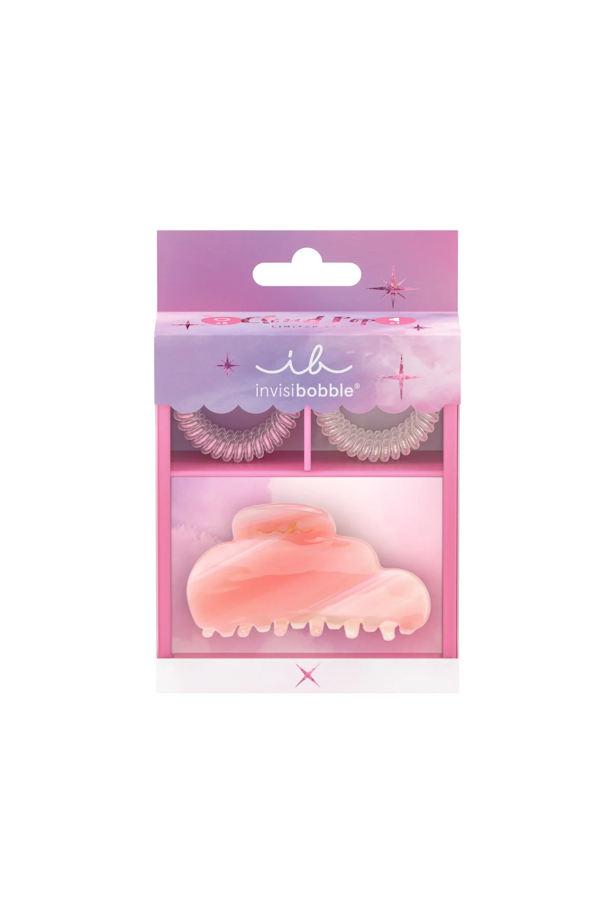 گیره مو چند رنگ مردانه IB SET 7PC اورجینال INVISIBOBBLE