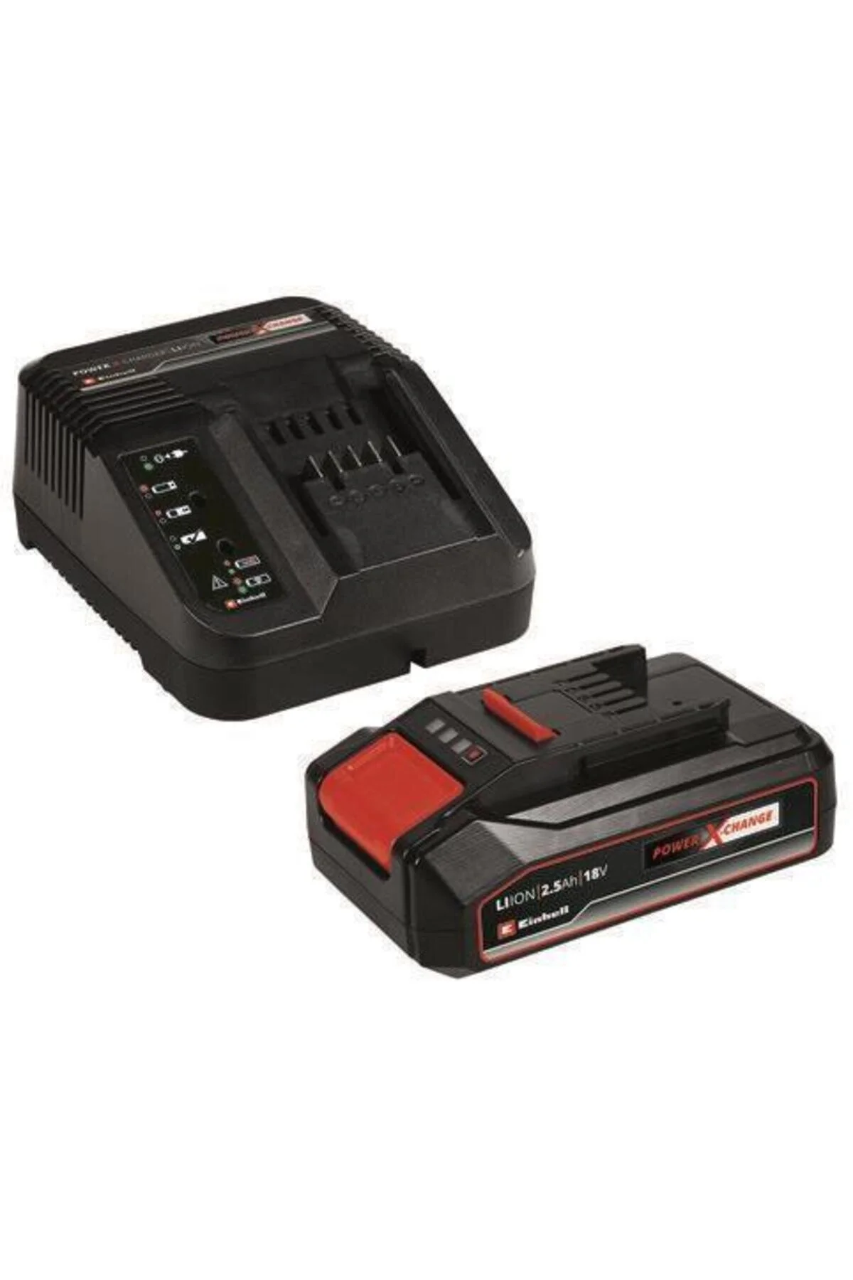 باتری POWER X CHANGE 2.5 AH و شارژر آینهل Einhell