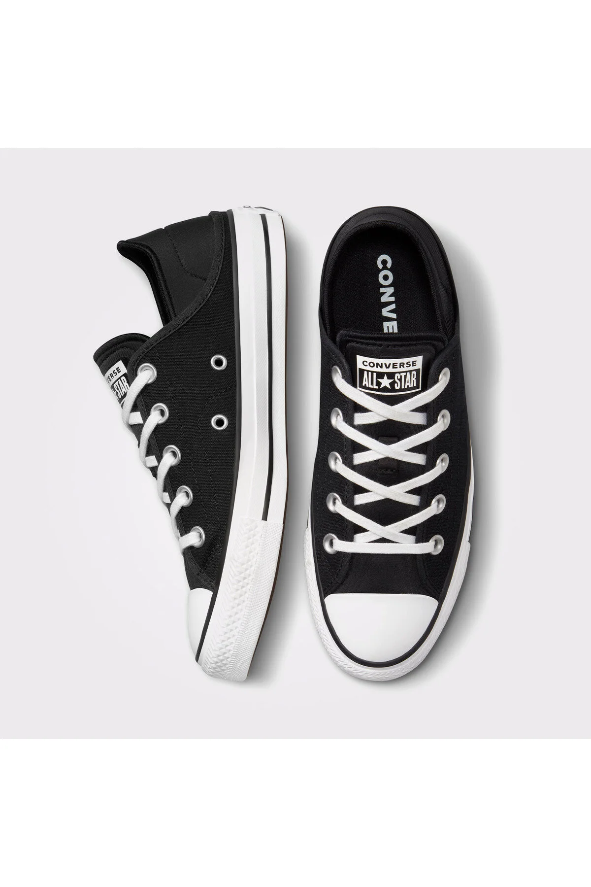 اسنیکر کفش کتانی مشکی یونیسکس چاک تیلور ALL STAR CRUSH HEEL کانورس Converse