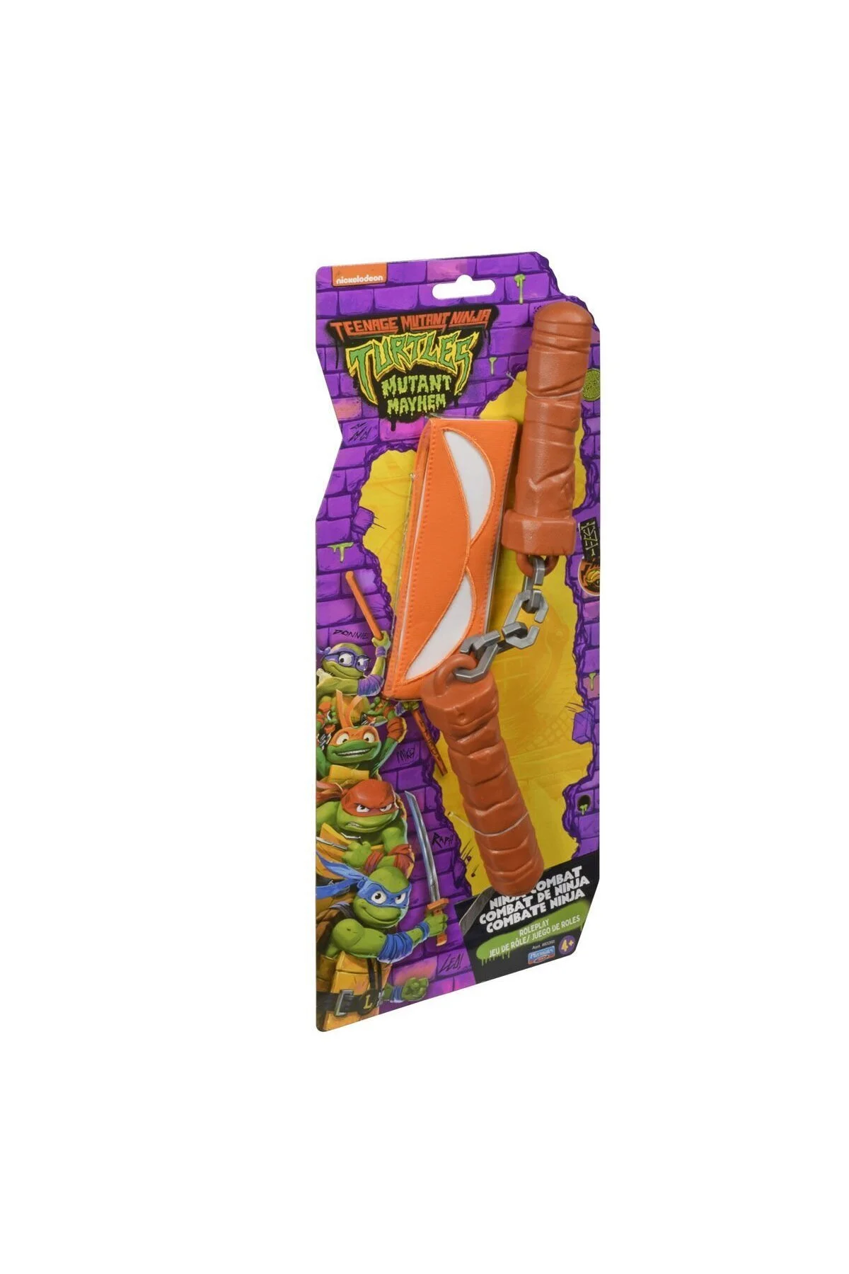 اسباب بازی های فیگور شخصیت مجموعه ماسک لاک پشت TU841000 TMNT NINJA 83260 GIOCHI PREZIOSI