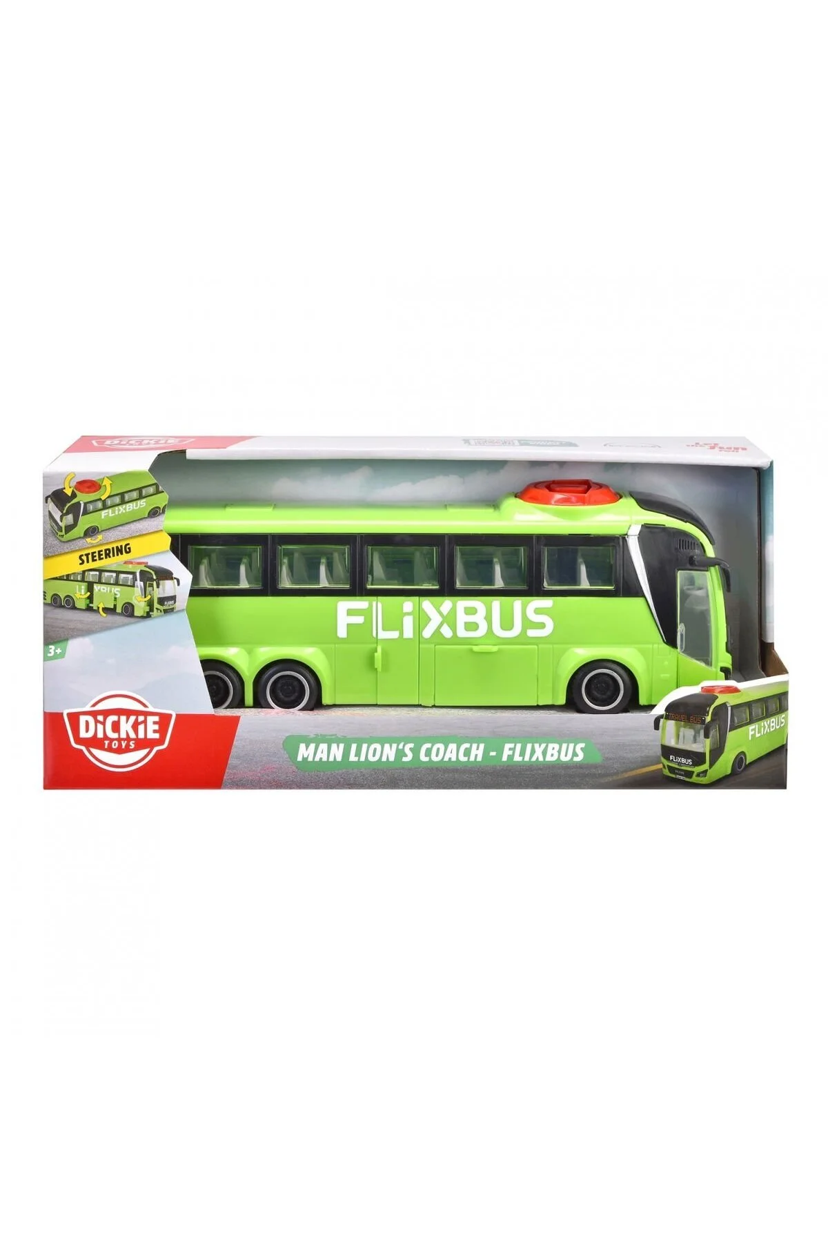 ماشین اسباب بازی FLIXBUS FABBATOYS مربی MAN LIONS Simba