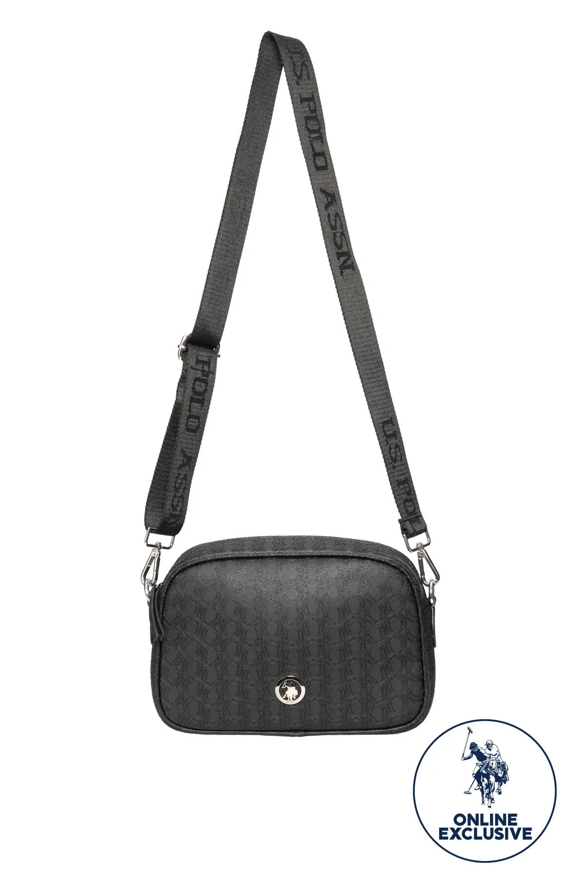 کیف پیام رسان انحصاری مسنجر زنانه مشکی US8643 آنلاین U.S. Polo Assn.
