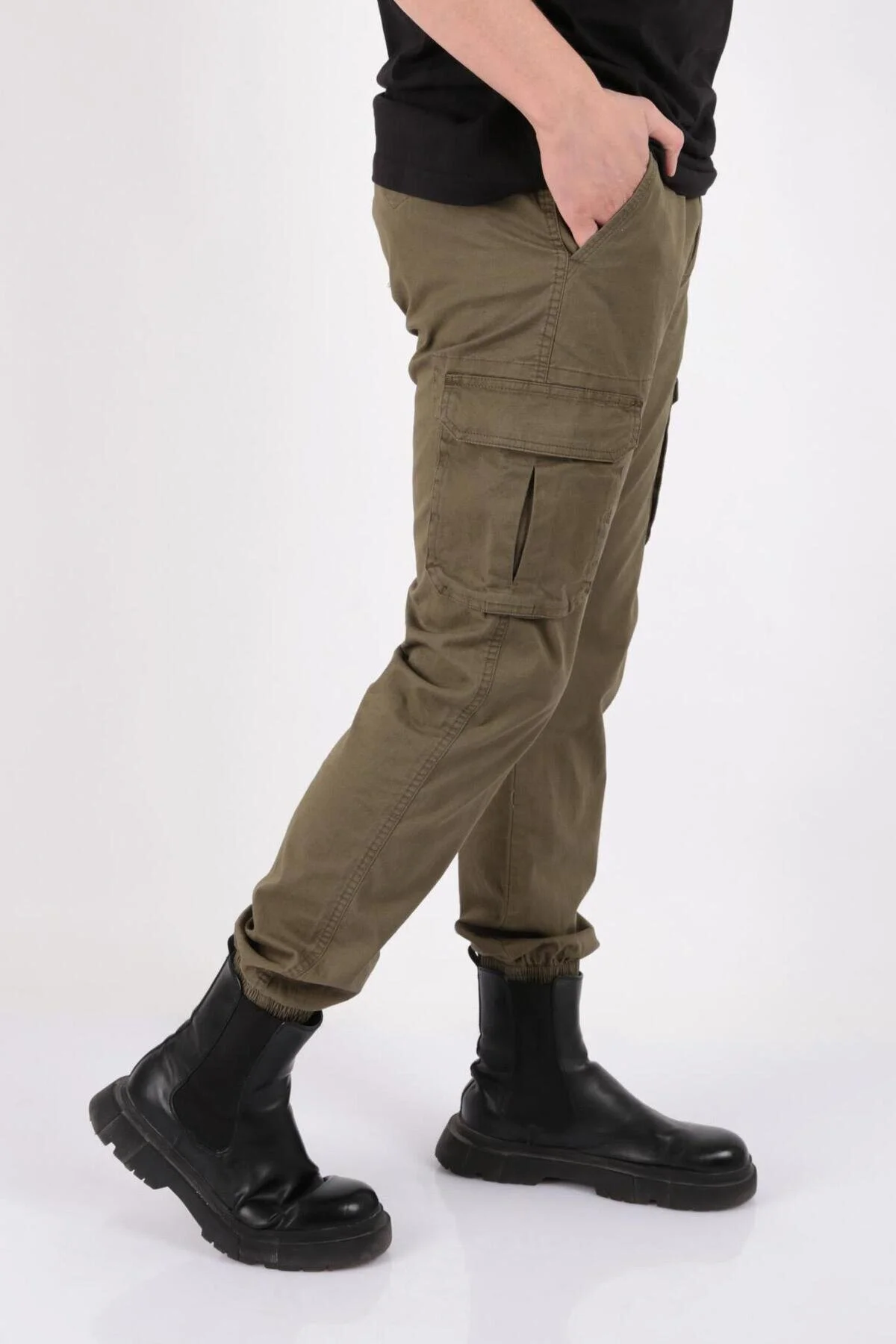 شلوار سبز مردانه باری 0015 FW Cazador