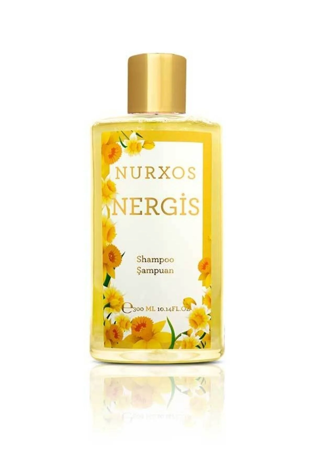 شامپو زنانه 9303 زنان NERGIS 300 میلی لیتر معطر گل نورکسوس nurxos