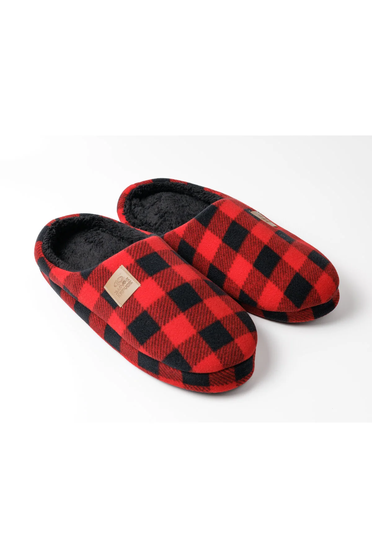 پاندو قرمز مردانه و زنانه کفش یونیسکس GONDOL HOME PANDUFU SLIPPER قطبی خاکستری استتار طرح دار بدون جزئیات داخلی مخمل خواب KAPVOE