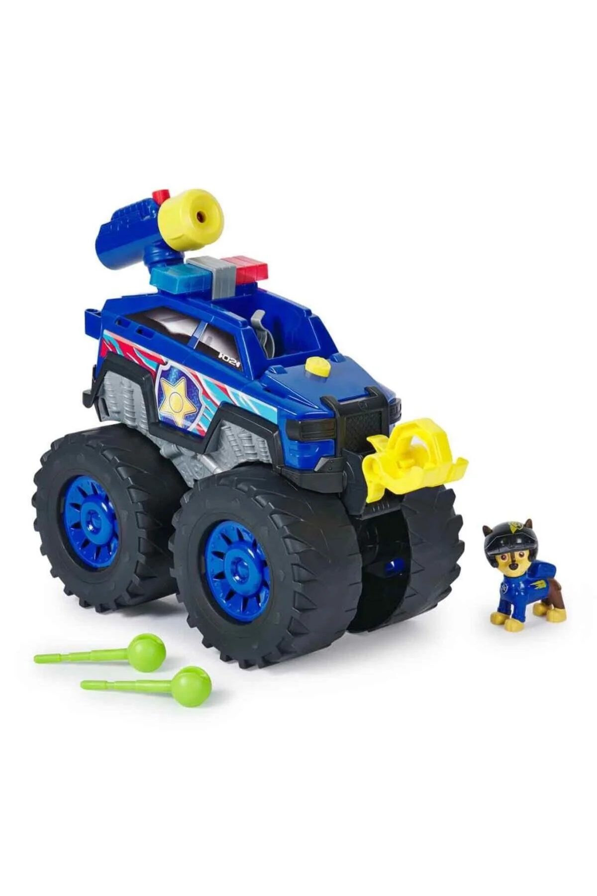 ماشین اسباب بازی PAW PATROL SOUND AND LIGHT RESCUE WHEELS FIGURE VEHICLE 6070096 Spinmaster