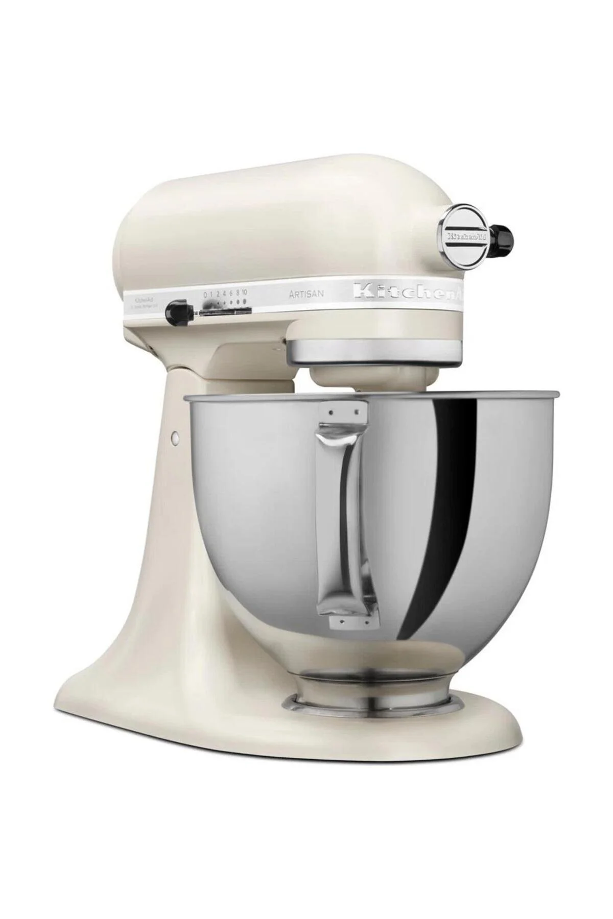میکسر و ست پایه 4.8 لیتری ARTISAN سفید چینی 5KSM125EPL اورجینال Kitchenaid