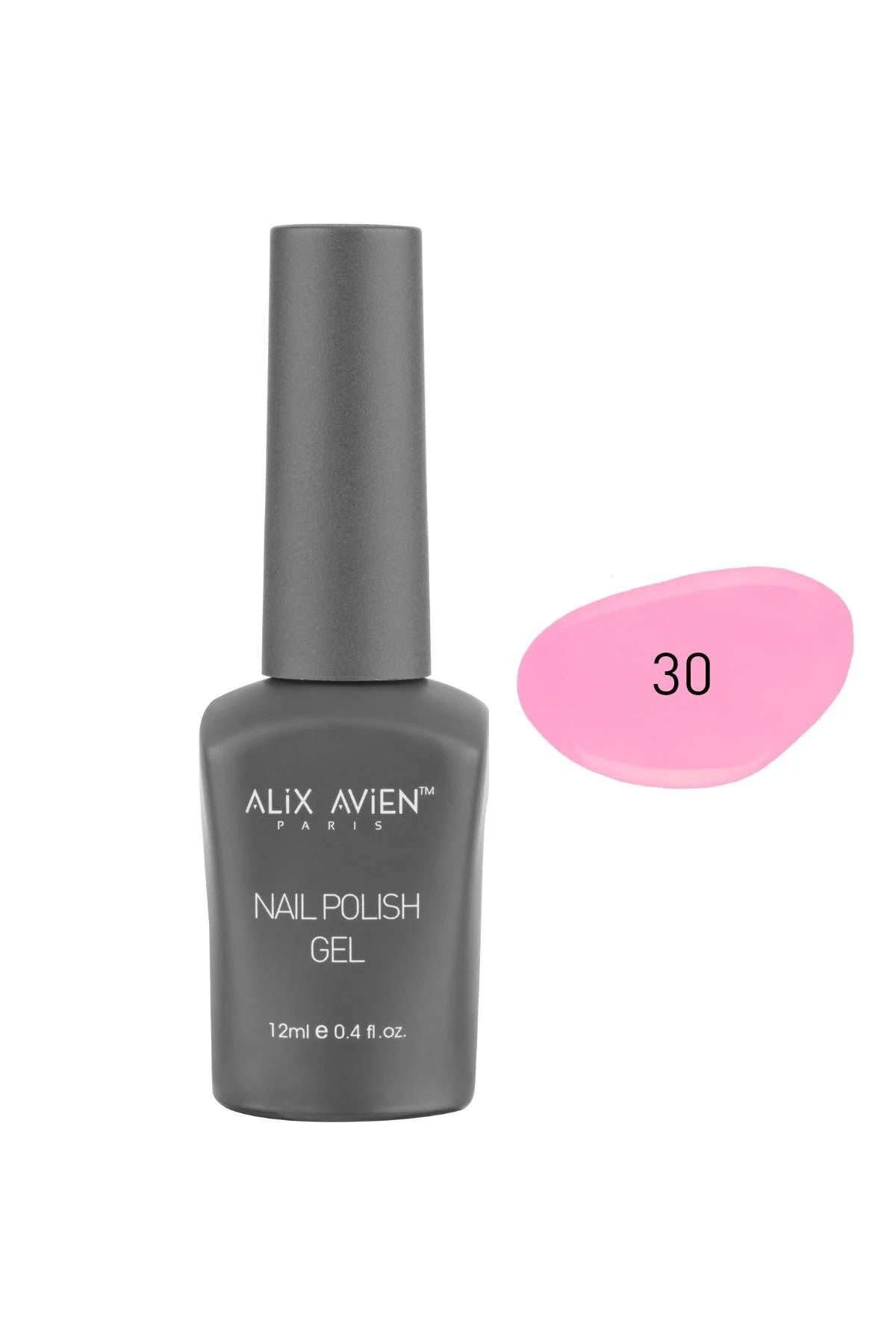 Alix Avien ژل ناخن دائمی رنگ شکری پنبه ای با حفاظت اشعه UV حداکثر لمس 12 میلی لیتر