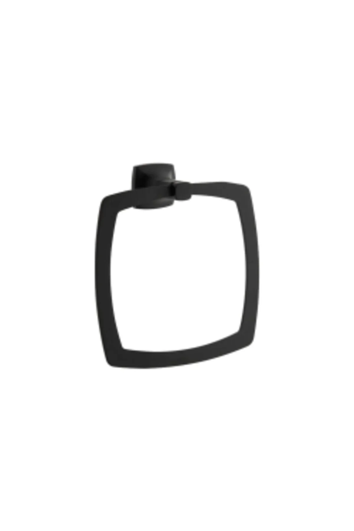 گیره حمام حوله پایه 400 A4412036 حلقه ای مشکی مات VitrA