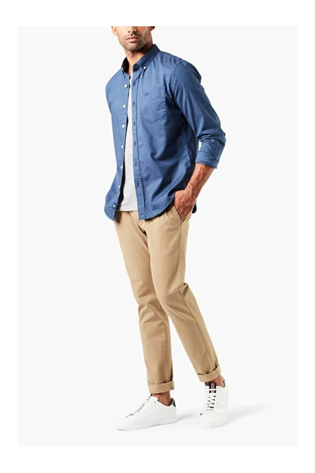 شلوار ورزشی نود مردانه شلوارهای Chino Smart 360 Flex Ultimate Skinny Fit لیوایز Dockers