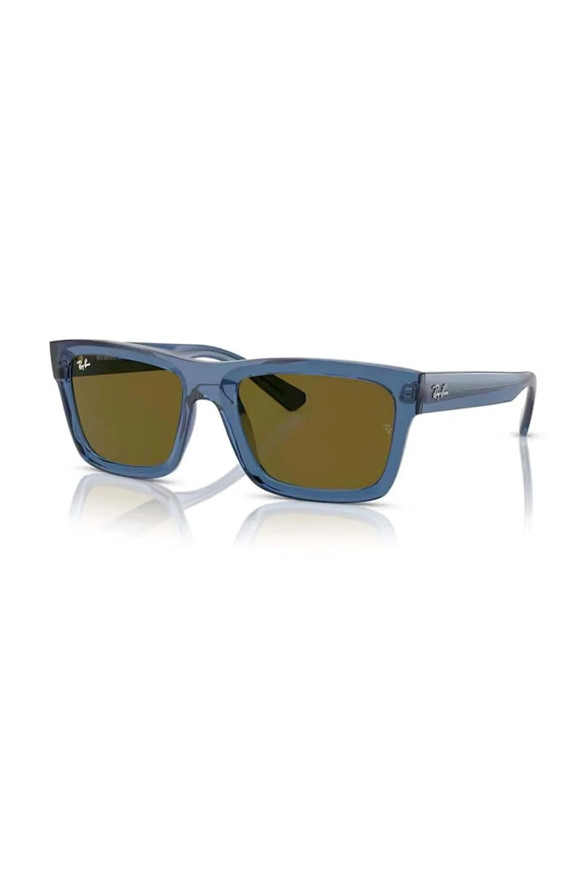 عینک آفتابی آبی شفاف وارن 57 ری بن Ray-Ban