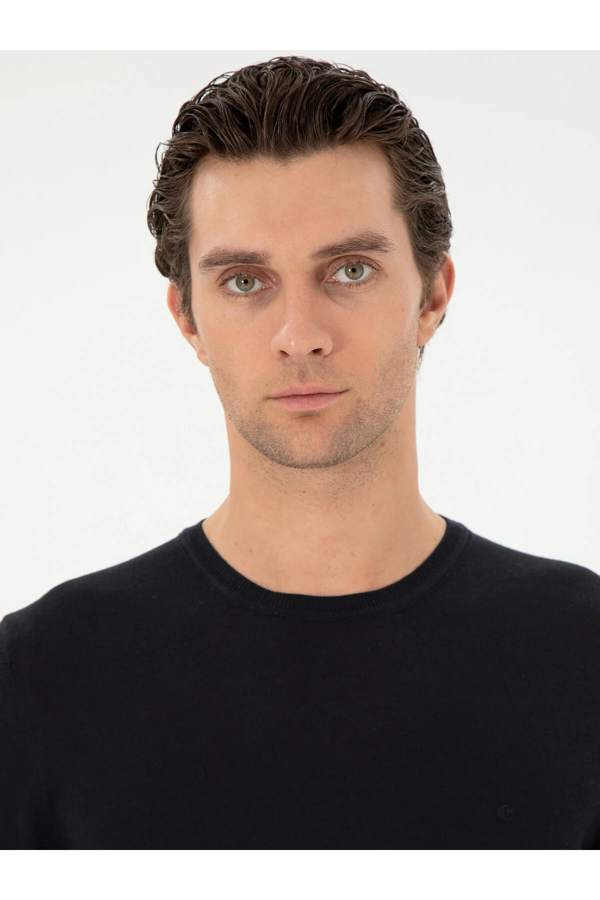 پلیور NAVY BLUE SLIM FIT SWEATER 50293273 VR033 کاشارل Cacharel