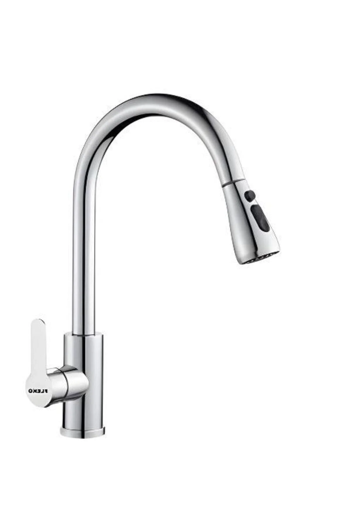 شیرآلات شستشو شیر سینک آشپزخانه کروم اسپیرال KS10S01 FLEKO