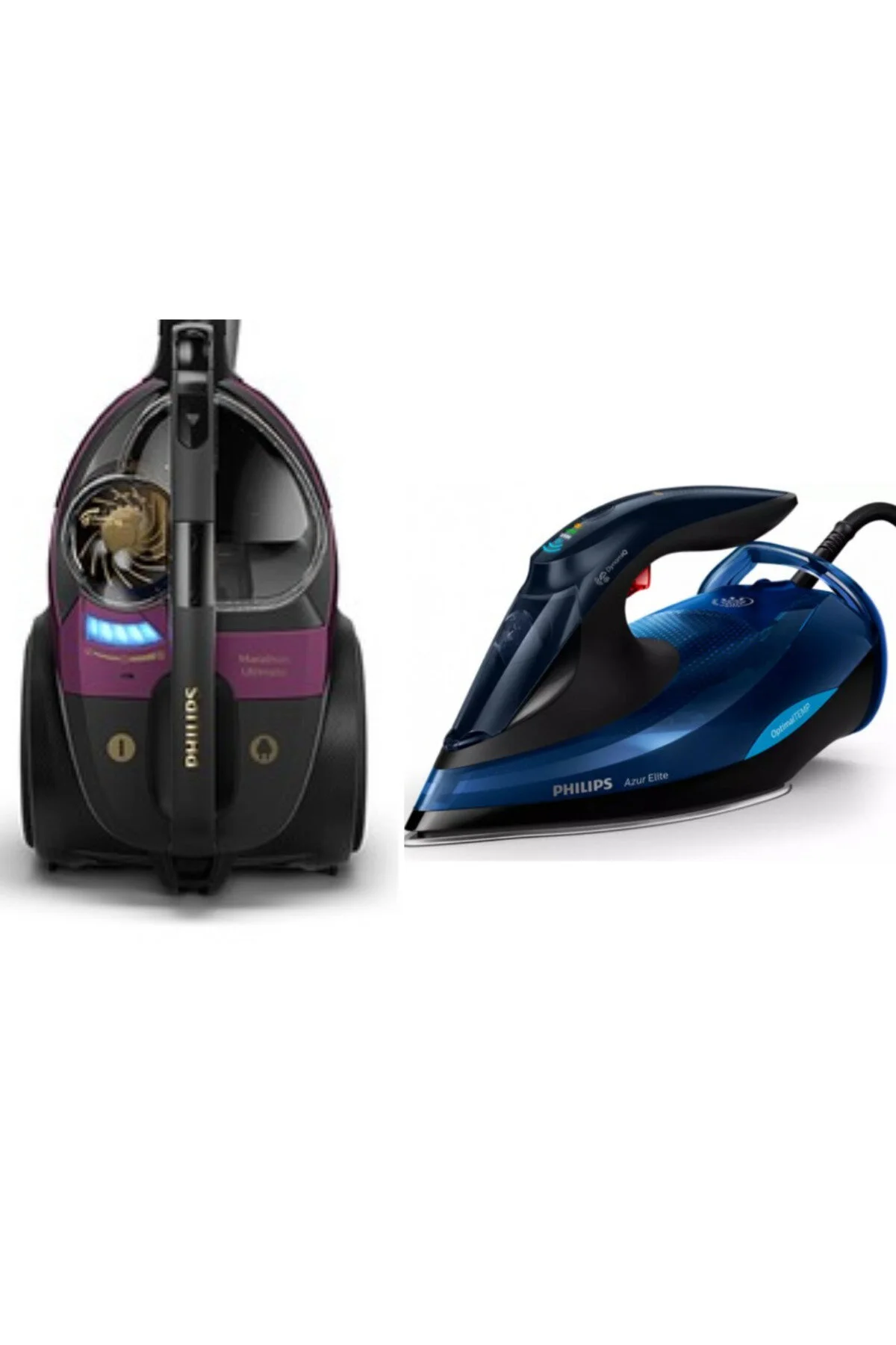 جاروبرقی بدون کیسه 3 PHILIPS MARATHON ULTIMATE &amp; AZUR ELITE 3000WATT فیلیپس Philips