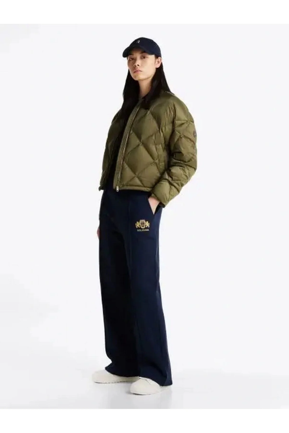 کفش مردانه بسکتبال بلوک رنگ چرمی تامی هیلفیگر Tommy Hilfiger
