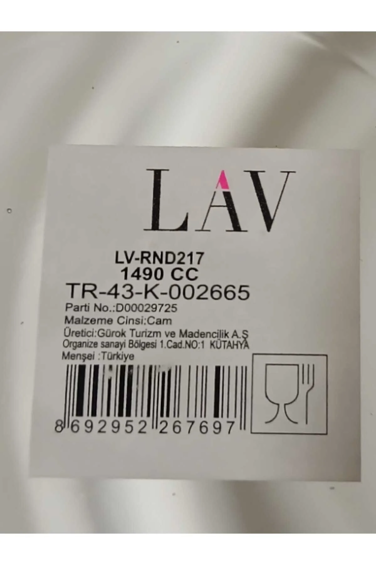 ظرف نگهدارنده کانتینر ذخیره دور FEYZADE 1490 CC X 3 قطعات با پوشش خاکستری LV RND 217 لاو LAV