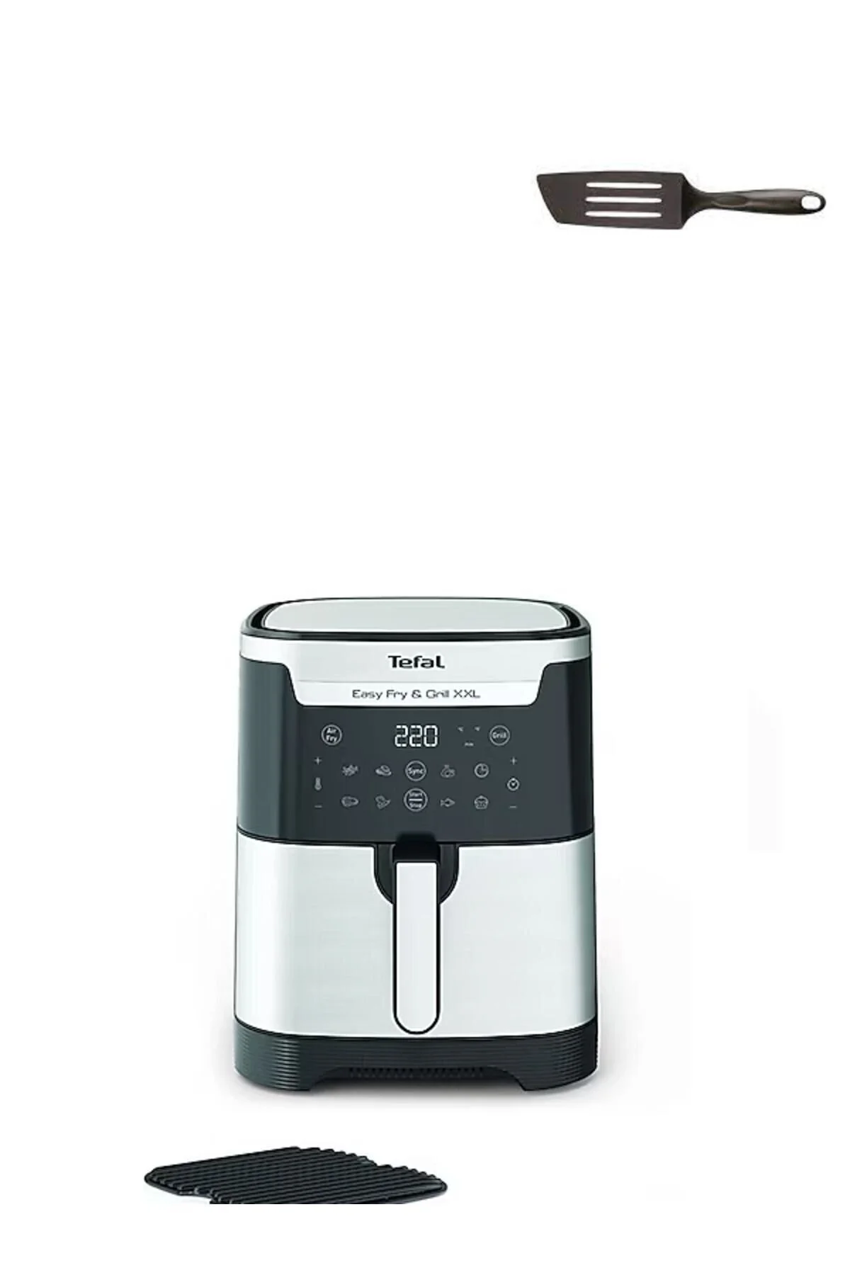 پلوپز چندکاره سرخ کن EASY FRY & GRILL PRECISION + کم روغن 4.2 لیتر تفال TEFAL