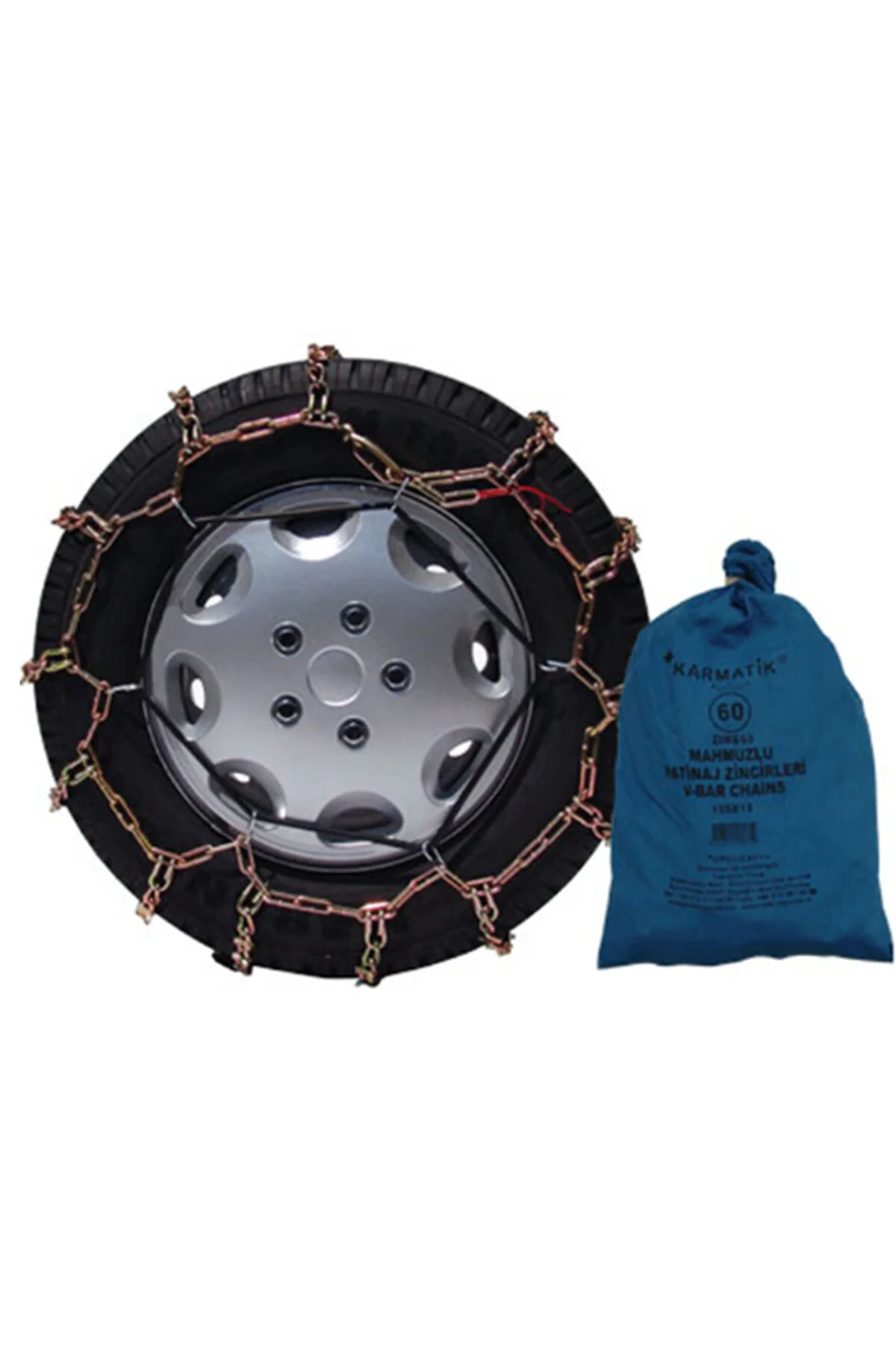 زنجیر چرخ 185 75R14 PAVE SPUR SNOW SKID CHAIN GRUP70 کیفیت اول Cartex