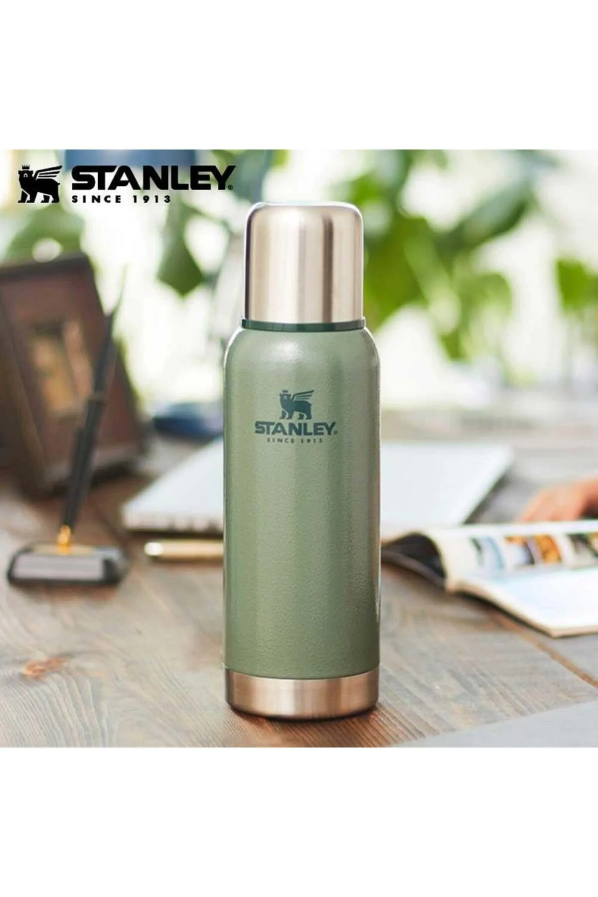فلاسک مردانه و زنانه UNISEX TERMOS STAN ADV 1.1QT VAC BTL H.GREEN EU Stanley