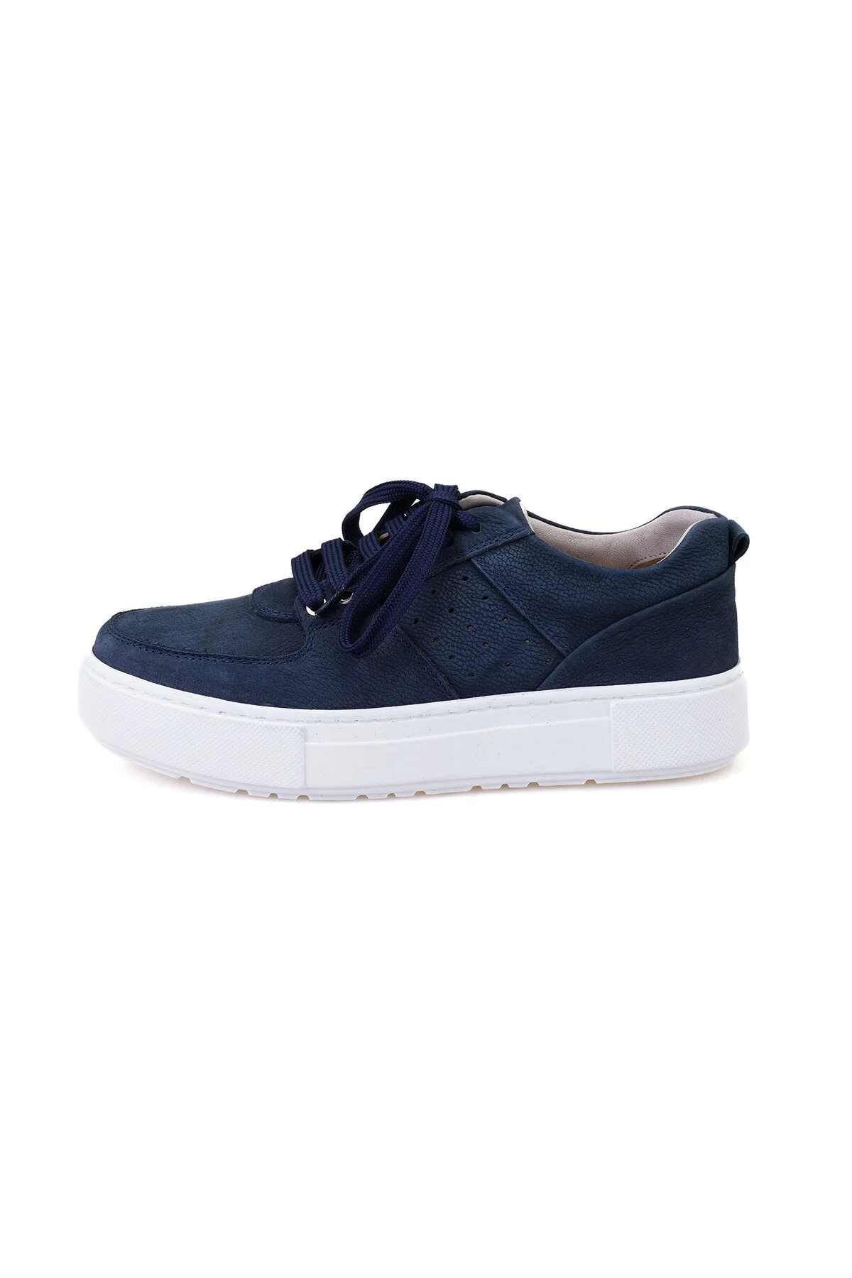 کفش زنانه ورزشی چرمی DEBRA NAVY BLUE دسا Desa